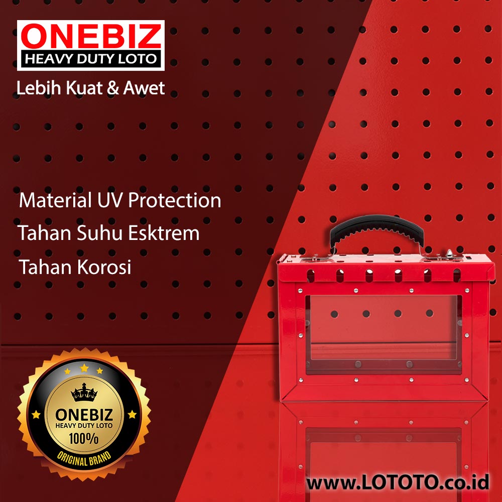 ONEBIZ Lockout Kit OB 14-BDX01T 250×195×95mm ONEBIZ Lockout Kit OB 14-BDX01T 250×195×95mm