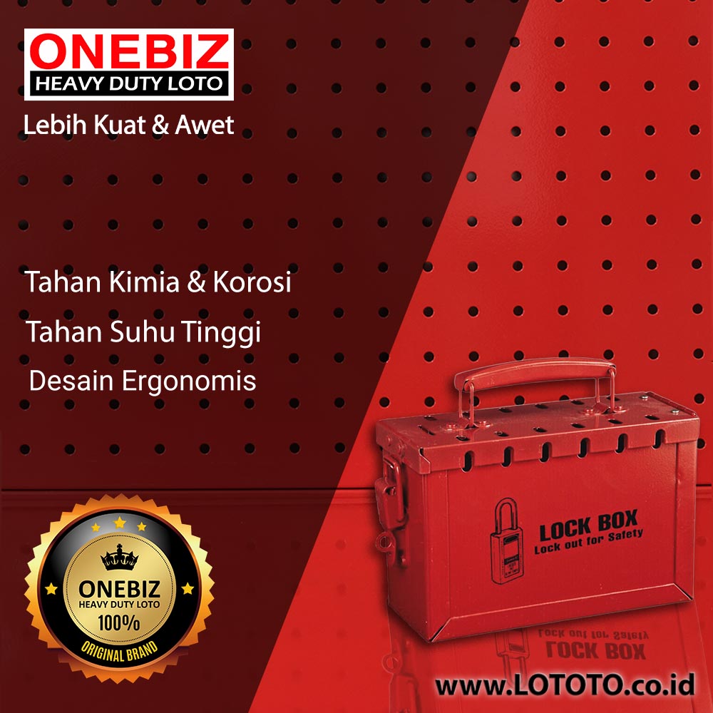 ONEBIZ Lockout Kit OB 14-BDX02 233mm×195mm×95mm ONEBIZ Lockout Kit OB 14-BDX02 233mm×195mm×95mm