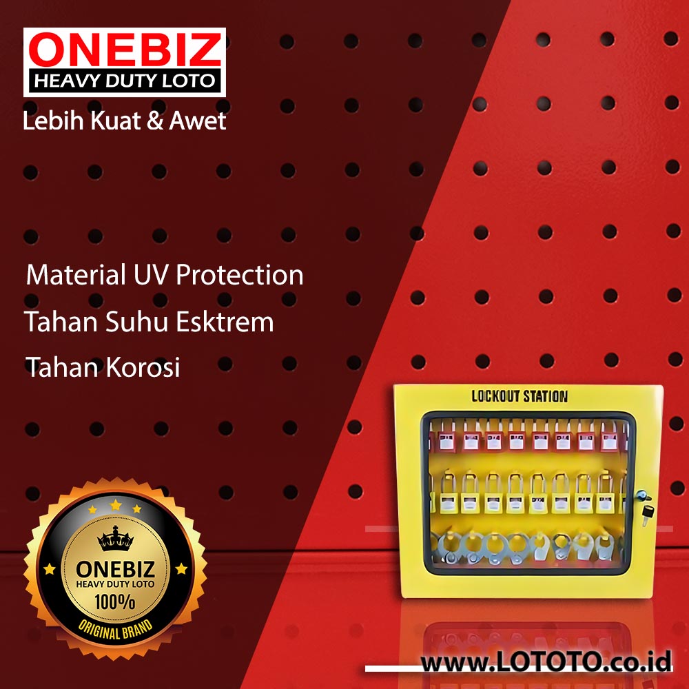 ONEBIZ Lockout Kit OB 14-BDX08 560mm×460mm×70mm ONEBIZ Lockout Kit OB 14-BDX08 560mm×460mm×70mm