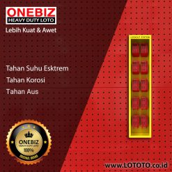 ONEBIZ Lockout Kit Station OB 14-BDB4-10 320L×1350H×150W Contain 10 Boxes