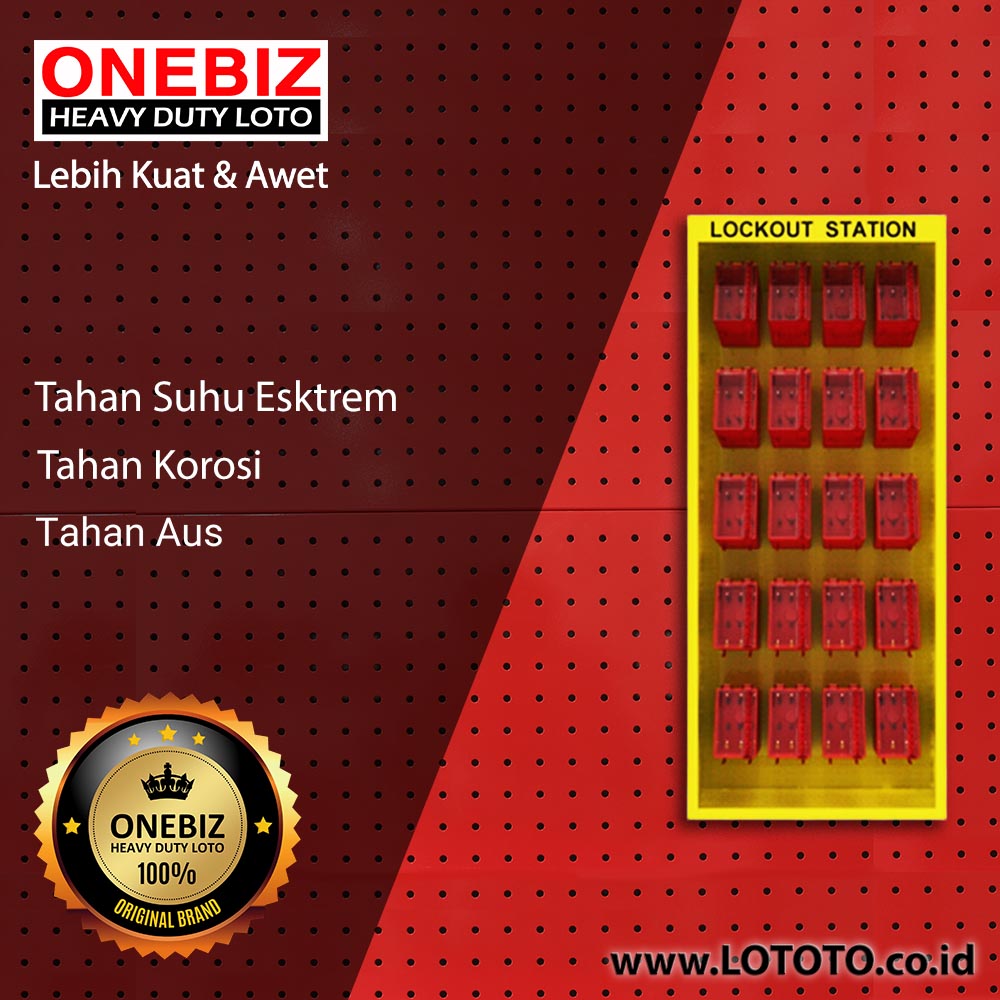 ONEBIZ Lockout Kit Station OB 14-BDB4-20 600L×1350H×150W Contain 20 Boxes ONEBIZ Lockout Kit Station OB 14-BDB4-20 600L×1350H×150W Contain 20 Boxes