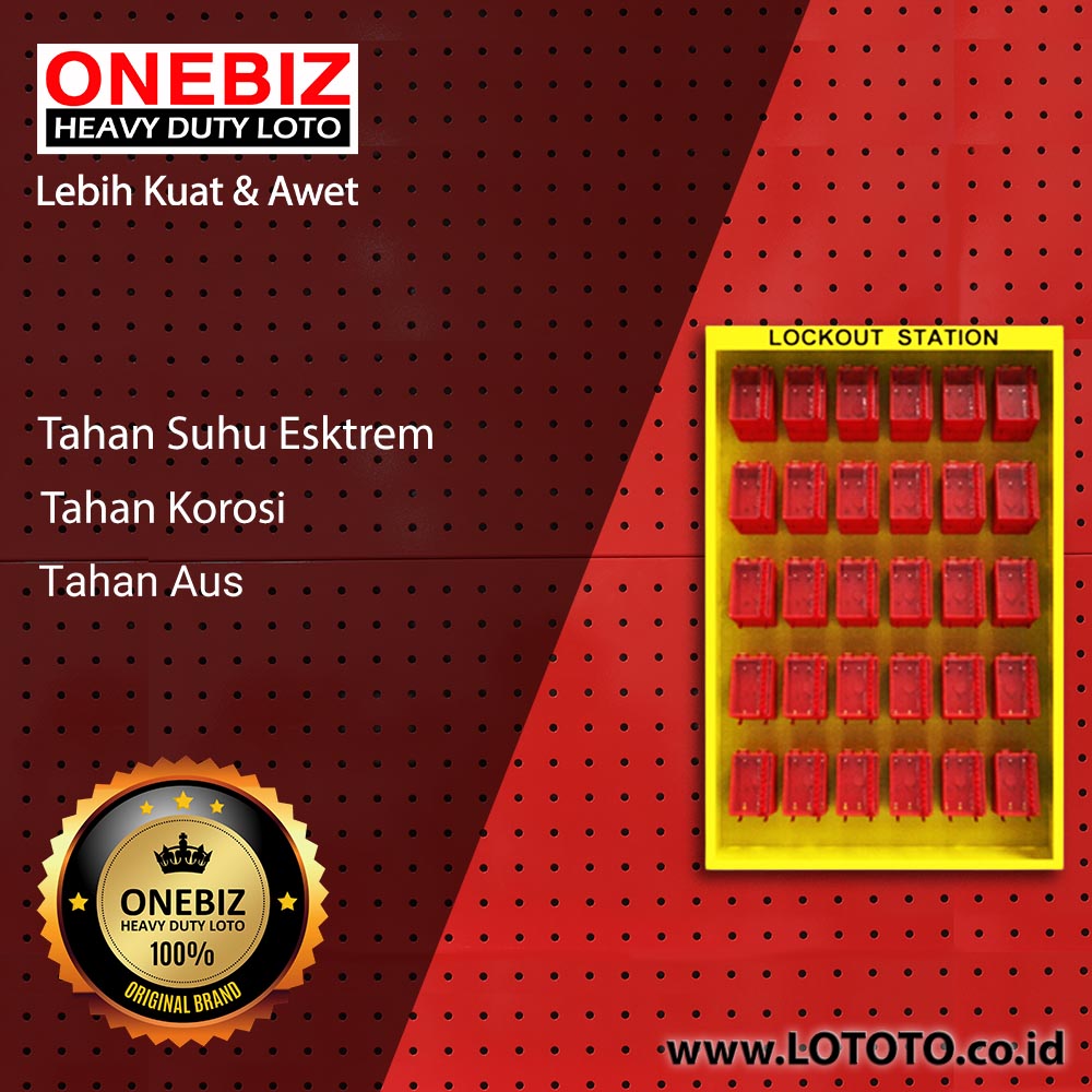 ONEBIZ Lockout Kit Station OB 14-BDB4-30 850L×1350H×150W Contain 30 Boxes ONEBIZ Lockout Kit Station OB 14-BDB4-30 850L×1350H×150W Contain 30 Boxes