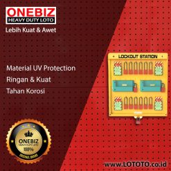 ONEBIZ Lockout Station OB 14-BDB205 650mm×590mm×95mm without Components