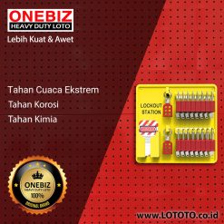 ONEBIZ Lockout Station OB 14-BDB302 360×350mm