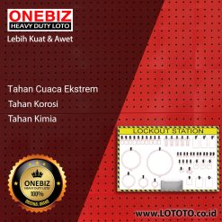 ONEBIZ Open Lockout Station OB 14-BDB7-7 1220×800mm