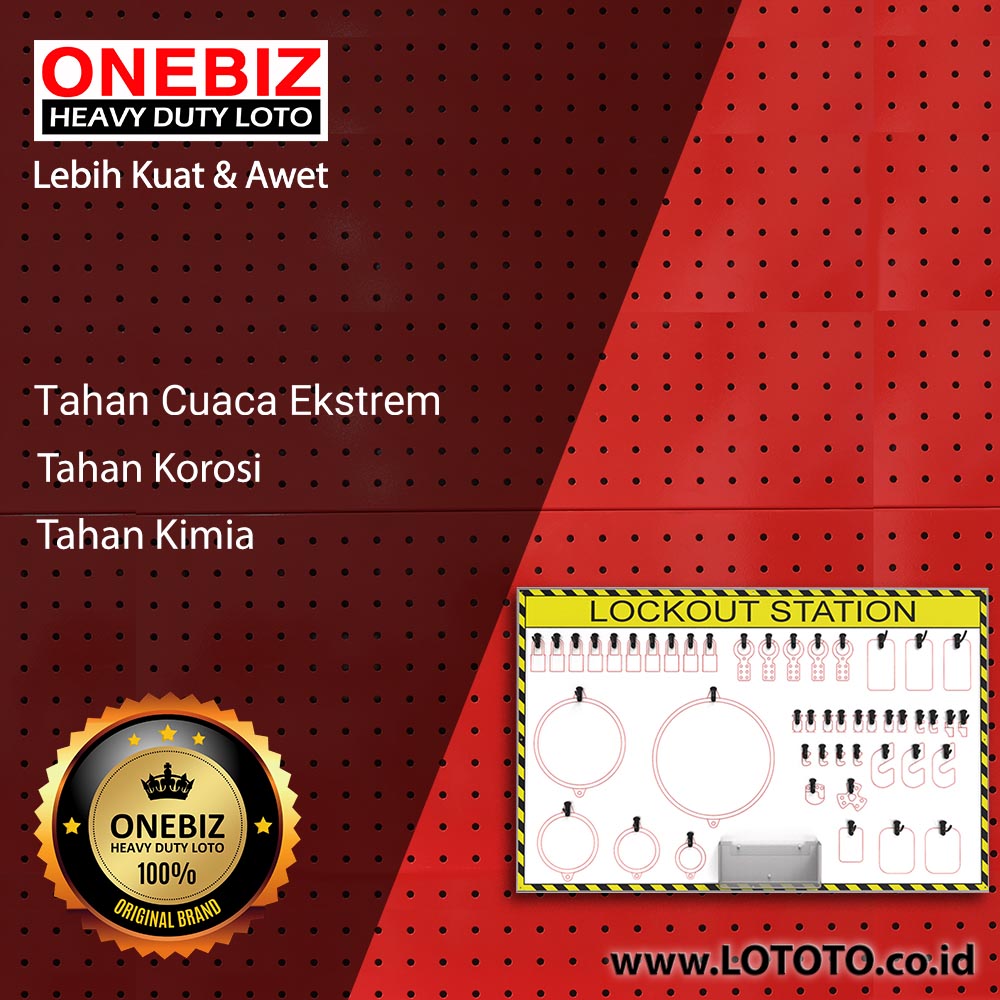 ONEBIZ Open Lockout Station OB 14-BDB7-D1 875×825mm ONEBIZ Open Lockout Station OB 14-BDB7-D1 875×825mm