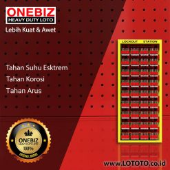 ONEBIZ Padlock Station OB 14-BDB3-180 600L×1550H×100W Use With BD-B34