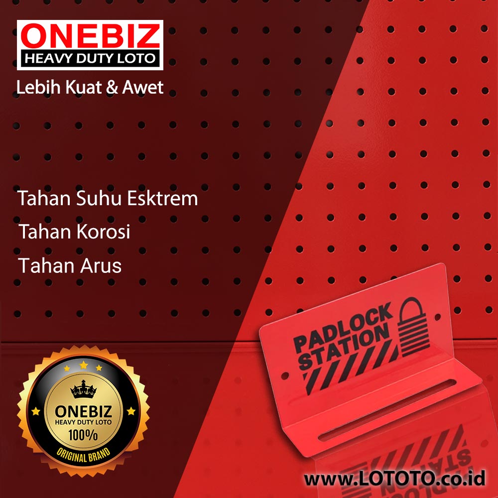 ONEBIZ Padlock Station OB 14-BDB31 140mm×40mm×80mm Can Be Equiped With 5 Padlocks ONEBIZ Padlock Station OB 14-BDB31 140mm×40mm×80mm Can Be Equiped With 5 Padlocks