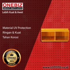 ONEBIZ Padlock Stations 8 Padlocks OB 14-BDB104 COMBINED LOCKOUT STATION