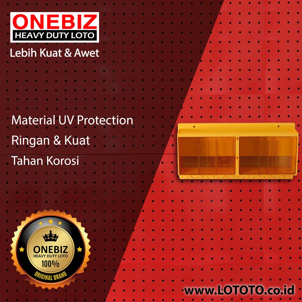 ONEBIZ Padlock Stations 8 Padlocks OB 14-BDB104 COMBINED LOCKOUT STATION ONEBIZ Padlock Stations 8 Padlocks OB 14-BDB104 COMBINED LOCKOUT STATION