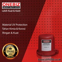 ONEBIZ Plug Valve Lockout OB 14-BDF43 Suitable For Valve Diameter From 4.4cm - 5.39cm