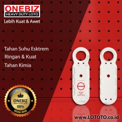 ONEBIZ Scaffolding Tag OB 14-BDP39 Body Material ABS Insert Card Material PVC 309×92×6mm