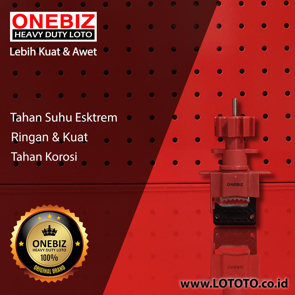 ONEBIZ Universal Valve Lockout OB 14-BDF34X Studdle Height 150mm Suitable For Handle Witdth ≤2.3cm Handle Thickness ≤1.4cm ONEBIZ Universal Valve Lockout OB 14-BDF34X Studdle Height 150mm Suitable For Handle Witdth ≤2.3cm Handle Thickness ≤1.4cm