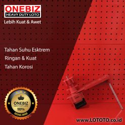 ONEBIZ Universal Valve Lockout Swing OB 14-BDF31 Length 200mm Studdle Height 170mm Suitable For Handle Witdth ≤4cm Handle Thickness ≤2.8cm