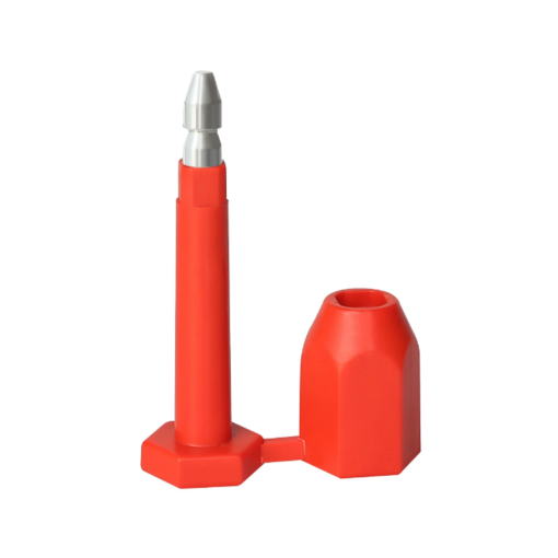 ONEBIZ Bukket Seal Lock Bukket Seal Lock OB 14-BDQF07 ABS+Q235 Steel Outer Diameter is 22mm Hexagonal Red