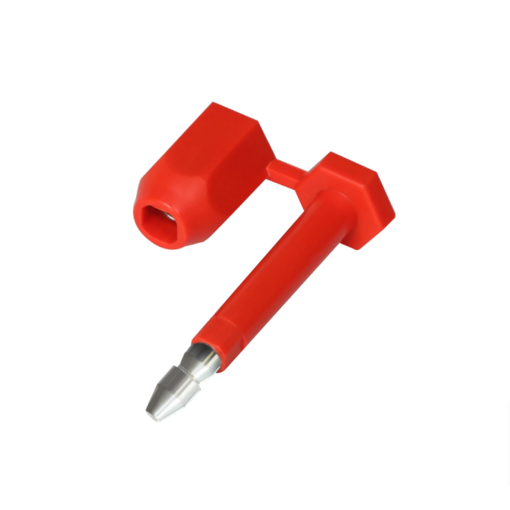 ONEBIZ Bukket Seal Lock Bukket Seal Lock OB 14-BDQF07 ABS+Q235 Steel Outer Diameter is 22mm Hexagonal Red