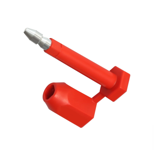 ONEBIZ Bukket Seal Lock Bukket Seal Lock OB 14-BDQF06 ABS+Q235 Steel Outer Diameter is 19mm with External Pressure Grain and Base Plate Red