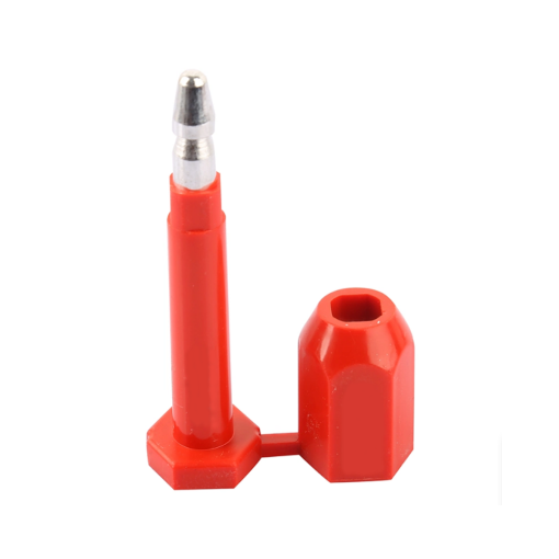 ONEBIZ Bukket Seal Lock Bukket Seal Lock OB 14-BDQF06 ABS+Q235 Steel Outer Diameter is 19mm with External Pressure Grain and Base Plate Red