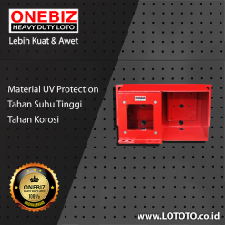 ONEBIZ Heavy Duty LOTO Box Horizontal OB 14-OB01-H Loto Box Safety Device Heavy Duty (Box Only)