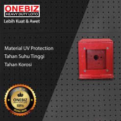ONEBIZ Heavy Duty LOTO Box Single Battery OB 14-OB01-S Loto Box Safety Device Heavy Duty (Box Only)