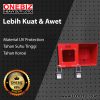 ONEBIZ Heavy Duty LOTO Box Horizontal OB 14-OB08-H Loto Box Safety Heavy Duty+Padlock