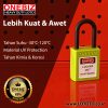 ONEBIZ Compact Safety Electrical Padlock Green OB 14-BDG14U Thermoplastic Safety Padlock