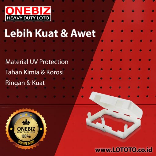 Jual ONEBIZ Switch Lockout OB 14-BDD62 Double Socket Cover