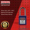 ONEBIZ Compact Safety Padlock Navy Blue OB 14-BDG03UN Thermoplastic Safety Padlock