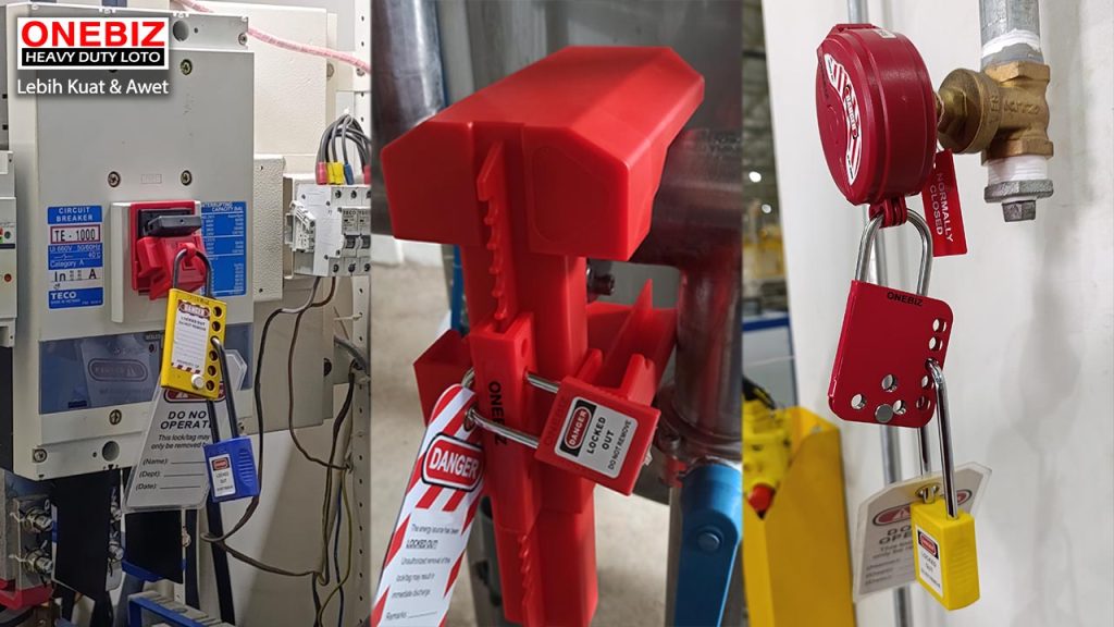 Loto safety padlock