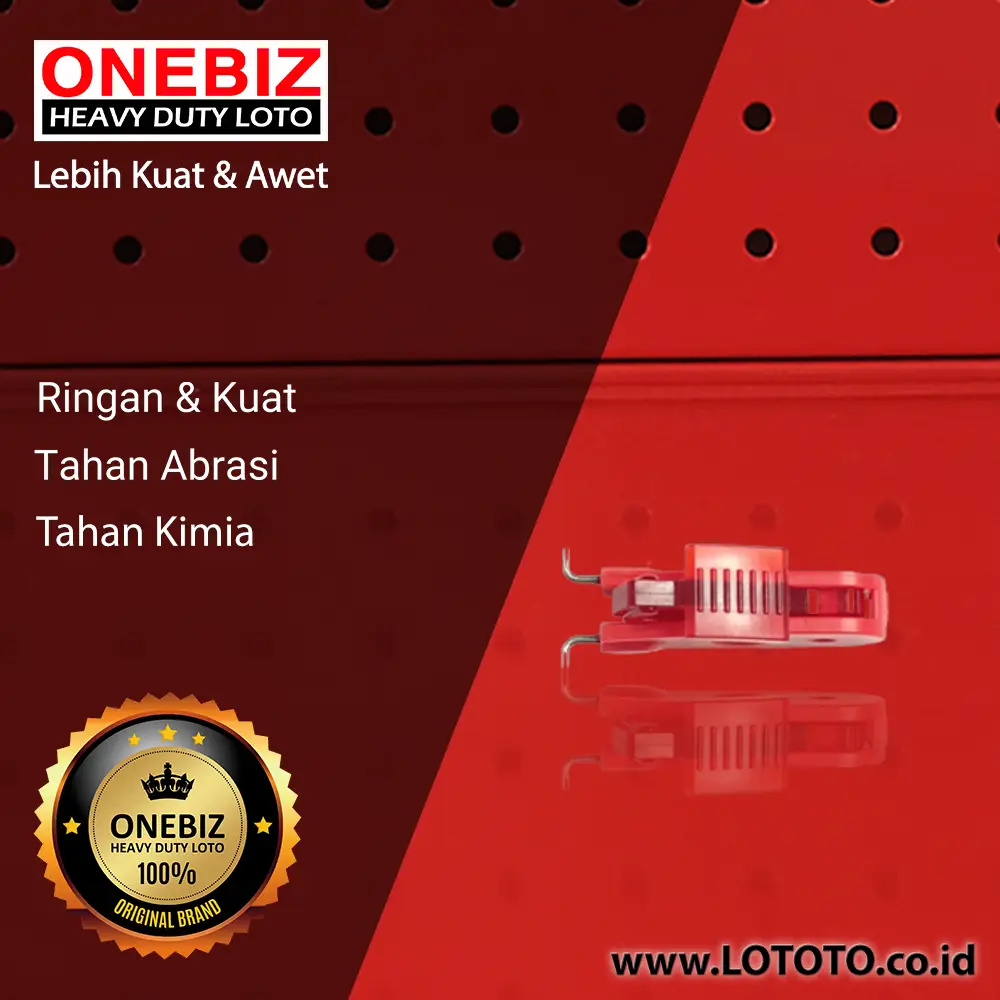 ONEBIZ Heavy Duty Loto OB 14-D96 Miniature Breaker Lockout ONEBIZ Heavy Duty Loto OB 14-D96 Miniature Breaker Lockout