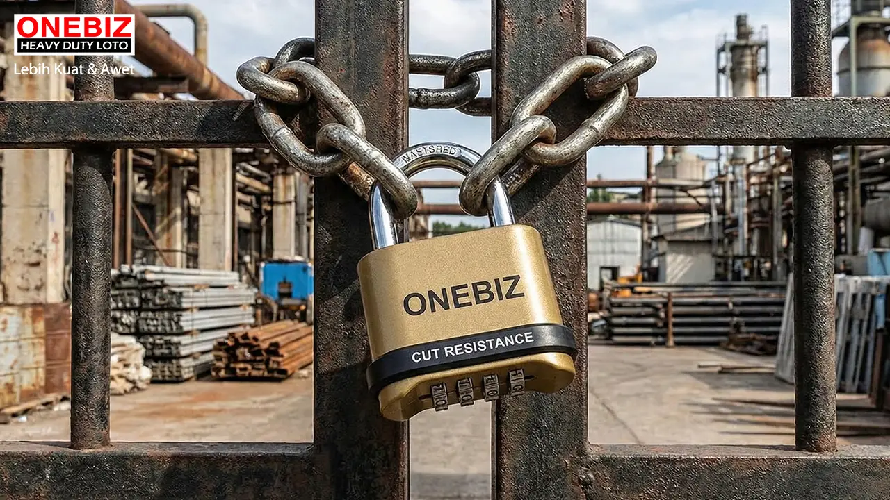 Padlock Securing COMBINATION PADLOCK SECURITY