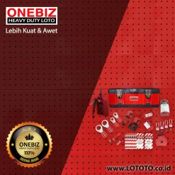ONEBIZ Heavy Duty Loto OB 14-COM-SLHB-0001 Lototo (Lock Out Tag Out Try Out) Set