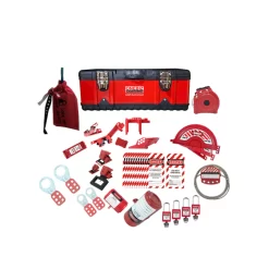 ONEBIZ Heavy Duty Loto OB 14-COM-SLHB-0005 Lototo (Lock Out Tag Out Try Out) Set