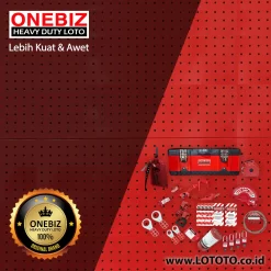 ONEBIZ Heavy Duty Loto OB 14-COM-SLHB-0005 Lototo (Lock Out Tag Out Try Out) Set