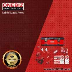 ONEBIZ Heavy Duty Loto OB 14-ELEC-SLHB-0002 Lototo (Lock Out Tag Out Try Out) Set