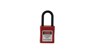 Gembok Lockout (Safety Padlock Nylon) ONEBIZ untuk mengunci sumber energi