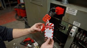 Hasp Lockout (Lockout Hasp) ONEBIZ untuk mengunci lebih dari satu sumber energi sekaligus