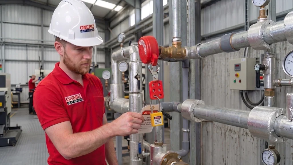 Loto Valoto Valve ONEBIZve ONEBIZ untuk Mengunci sumber energi