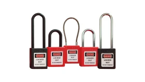 Padlock ONEBIZ untuk mengunci sumber energi