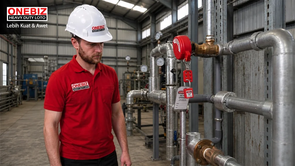 Loto Padlock Safety ONEBIZ untuk Mengunci sumber energi