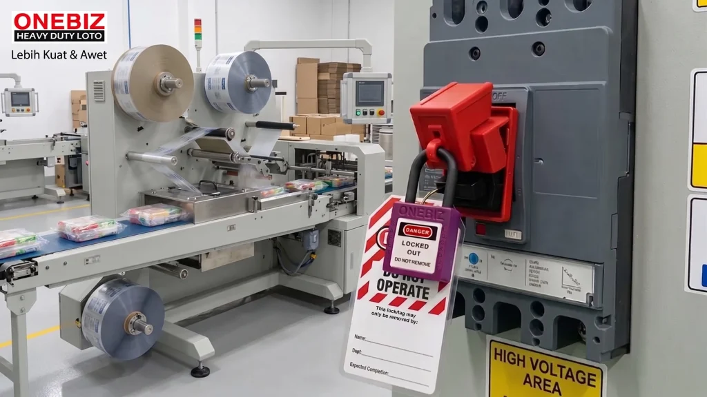 LOTO UNTUK FLOW WRAP MACHINE