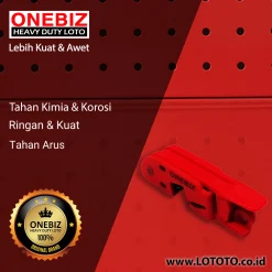 ONEBIZ Heavy Duty Loto OB 14-BDD17-1 Medium Circuit Breaker Lockout 83mm×23mm×20.5mm