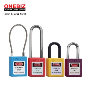 Bentuk Padlock ONEBIZ untuk Mengunci sumber energi