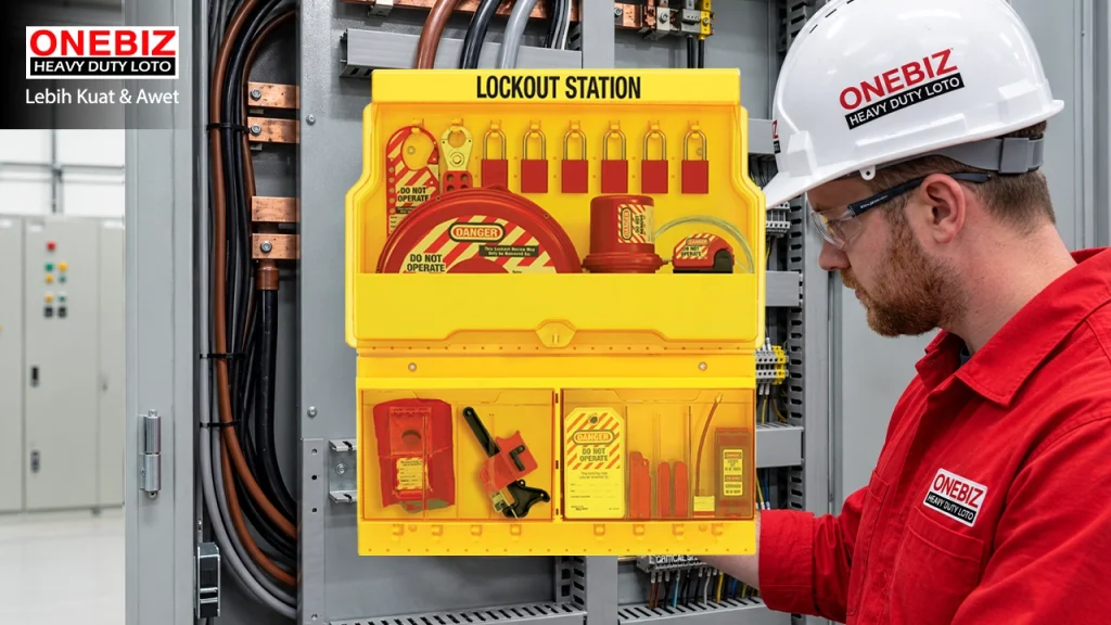 Jenis-Jenis Lockout Tagout (LOTO), Fungsi, dan Kegunaannya ONEBIZ untuk Mengunci sumber energi