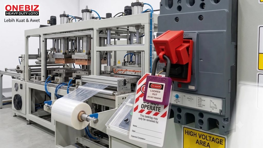 LOTO UNTUK MESIN THERMOFORMING