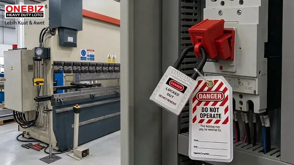 LOTO untuk Mesin Bending