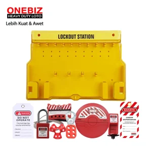 Set peralatan keselamatan kerja Lockout Tagout LOTO ONEBIZ