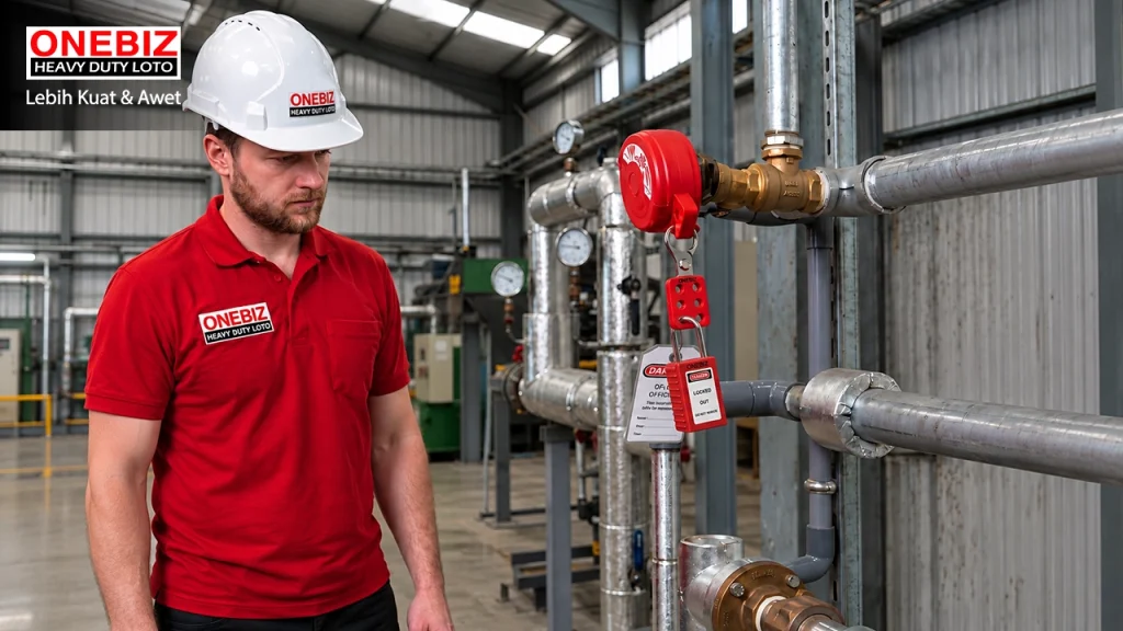 Loto Padlock Long Body Safety ONEBIZ untuk Mengunci sumber energi