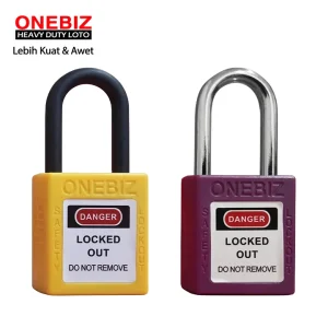 Perbedaan Safety Padlock ONEBIZ untuk Mengunci sumber energi