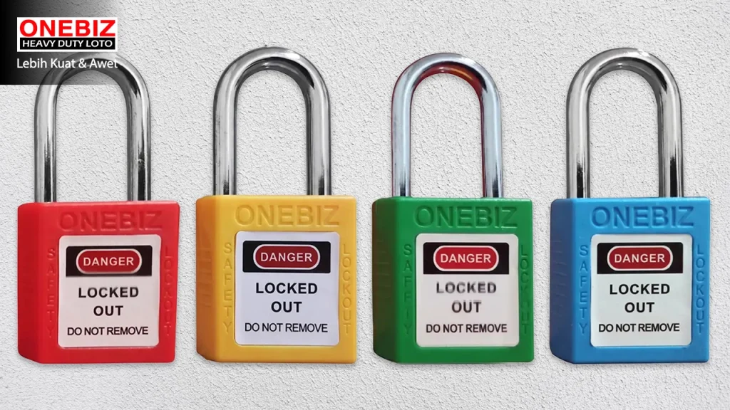 Safety Padlock Indonesia ONEBIZ untuk Mengunci sumber energi
